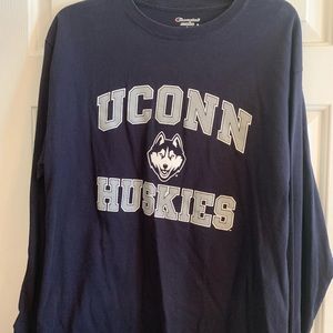 Champion UCONN Long Sleeve Tee